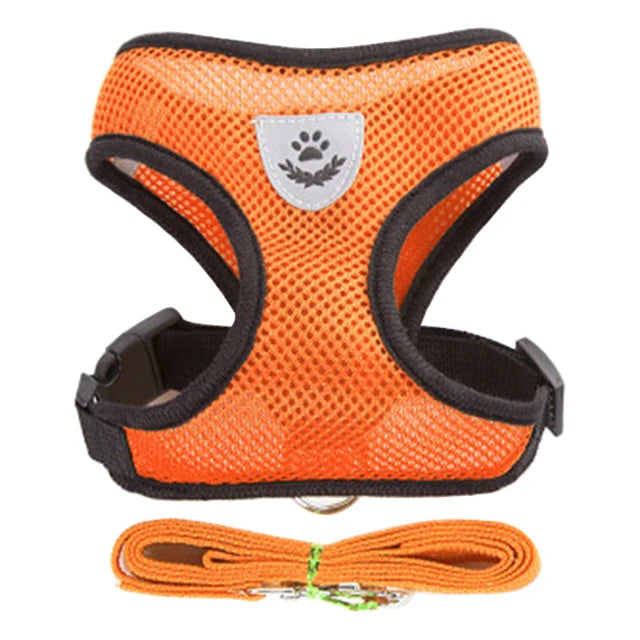 Adjustable Dog Harness for Small Dogs Cats Breakaway, Quick Release
