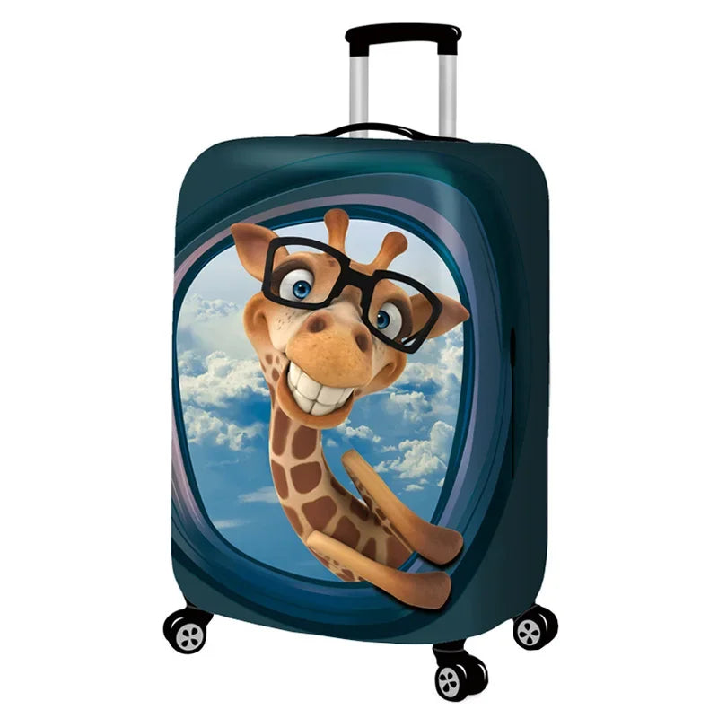 3D animal pattern Luggage Protective Cover Suitable for 18-32 inch