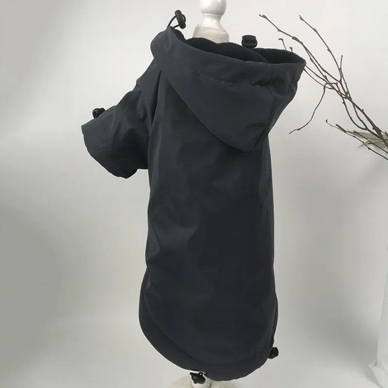 Reflective, Flashing  Hoodie Windbreaker. Small, Large Dogs ,Puppy, Pug S-7XL