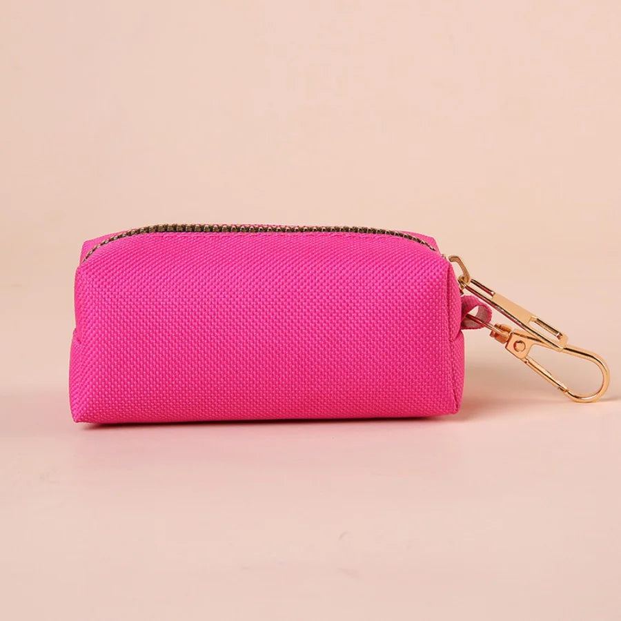 Canvas Dog Poop Bag Holder Dispenser