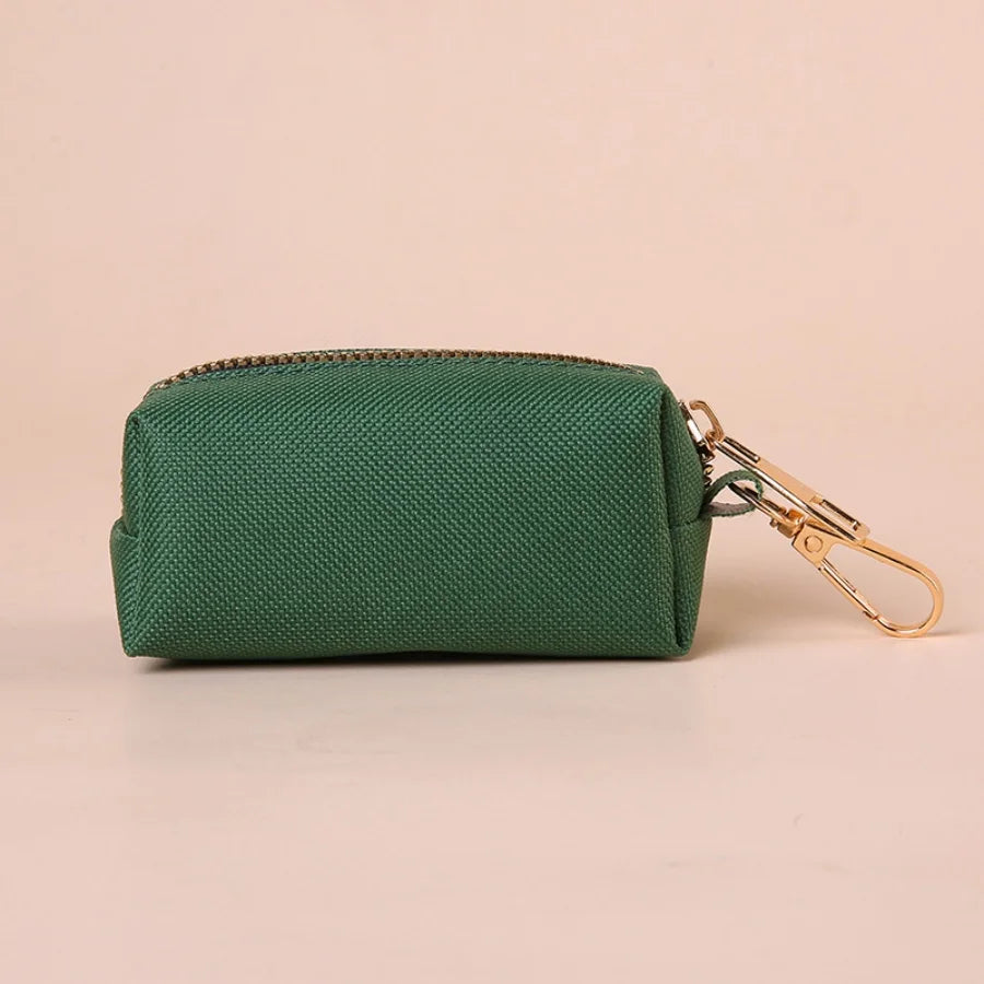 Canvas Dog Poop Bag Holder Dispenser