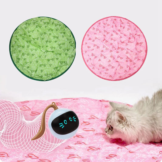 Interactive Cat Toy Colorful LED Self Rotating Smart Pet Ball Toys