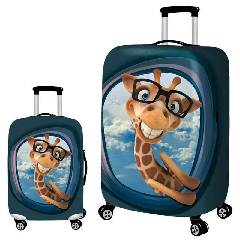 3D animal pattern Luggage Protective Cover Suitable for 18-32 inch
