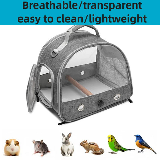 Portable Travel Bag Outdoor Breathable Small Animal Carrier