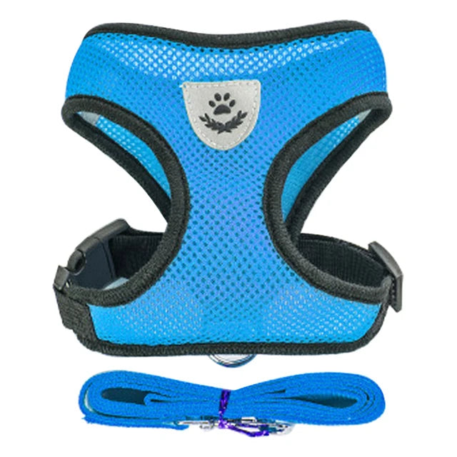 Adjustable Dog Harness for Small Dogs Cats Breakaway, Quick Release