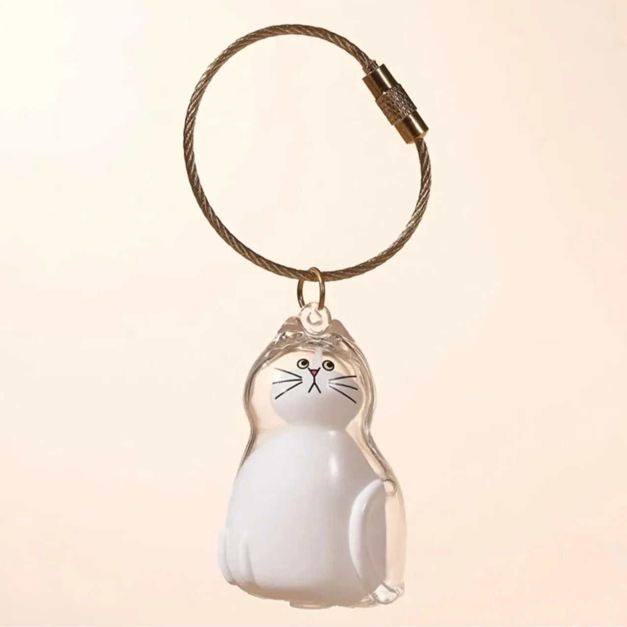Transparent Pendant Hair Storage Hanging Ornament Pet Memorial
