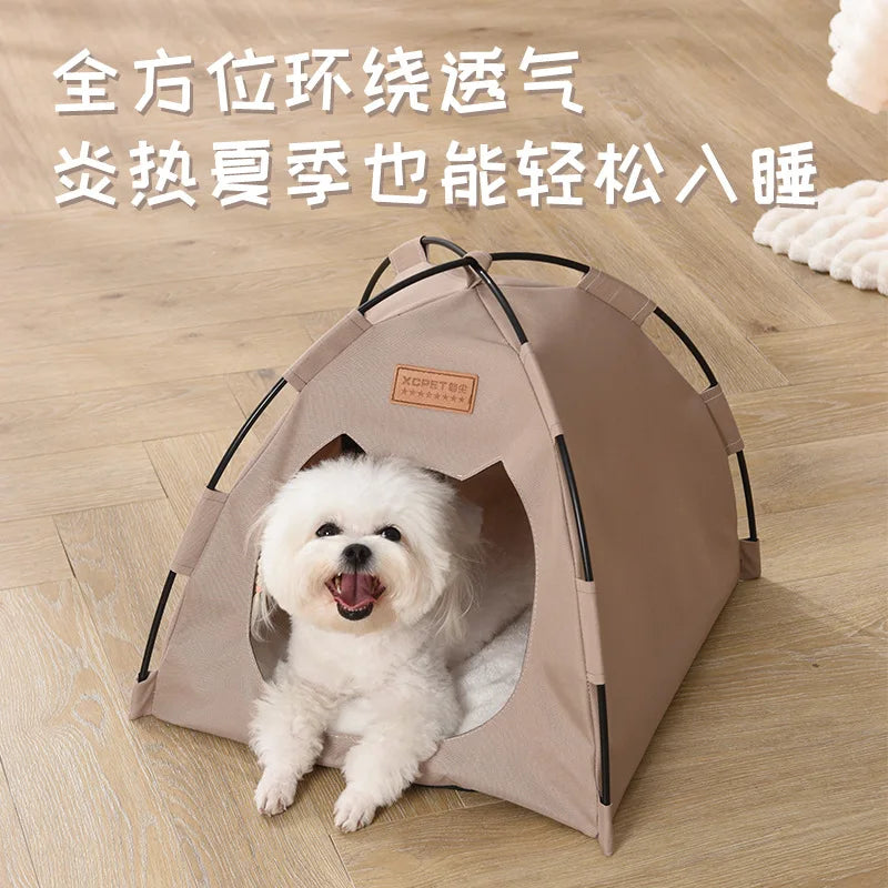Tent Semi Closed Foldable Outdoor Breathable  Decoration Supplies