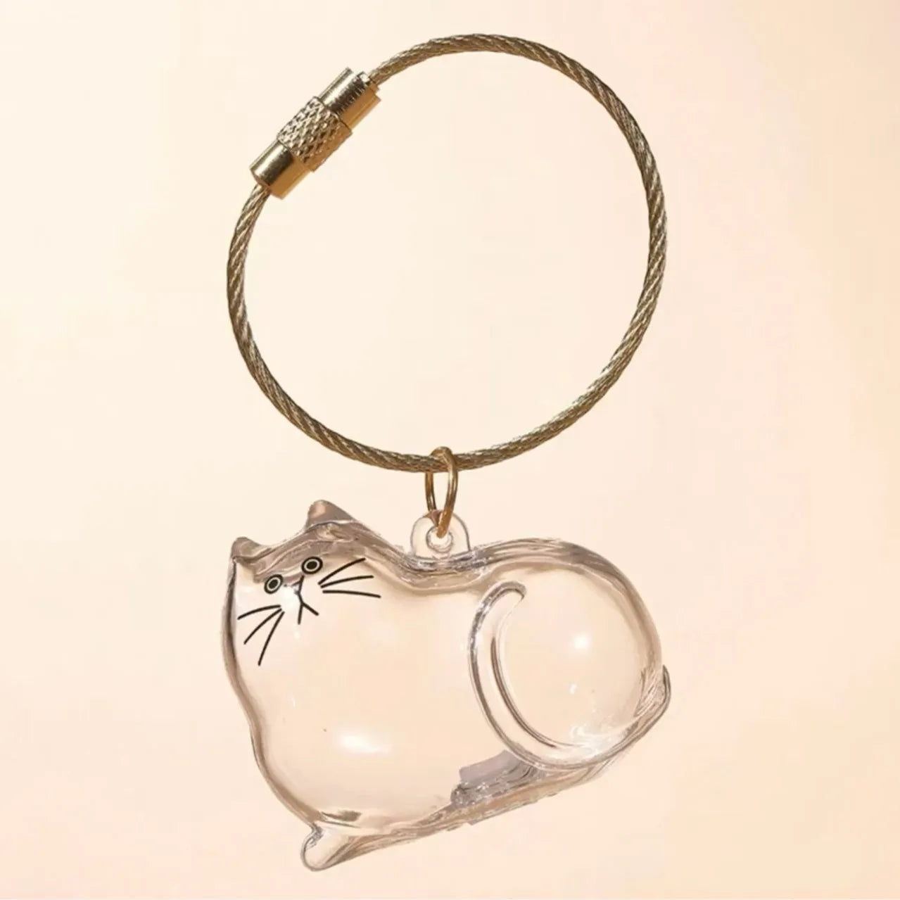 Transparent Pendant Hair Storage Hanging Ornament Pet Memorial