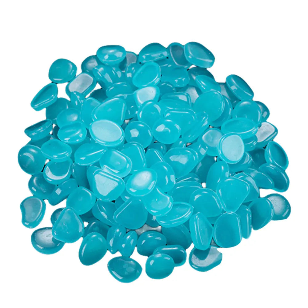 100Pcs Glow in The Dark Rocks Multifunction