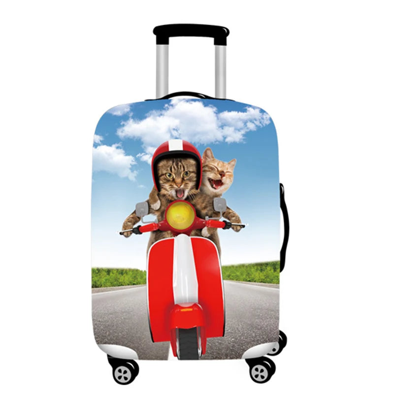 3D animal pattern Luggage Protective Cover Suitable for 18-32 inch