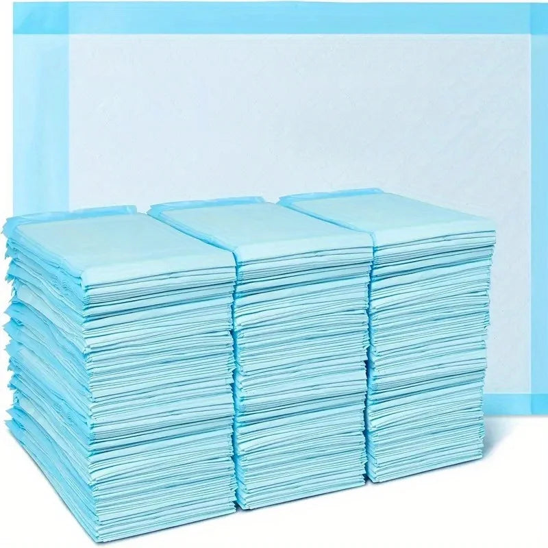 "Puppy Pee Pads 23.6"x23.6"-50/100/200/300/400PCS | Super Absorbent & Leak-Proof