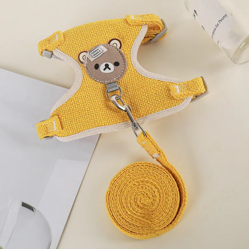 Newest Cute Rabbit Harness and Leash for walking