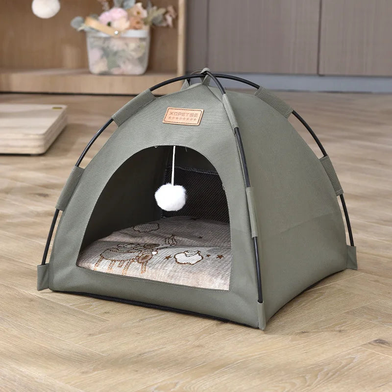 Tent Semi Closed Foldable Outdoor Breathable  Decoration Supplies
