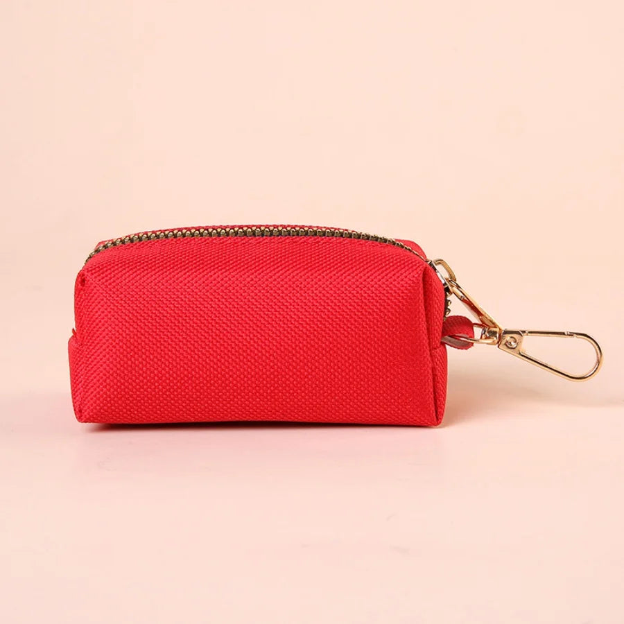 Canvas Dog Poop Bag Holder Dispenser