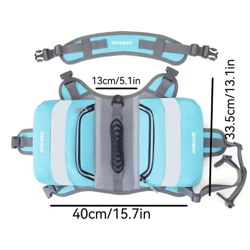 Double Snack Bag Medium Large Tactical Bag Waterproof Reflective