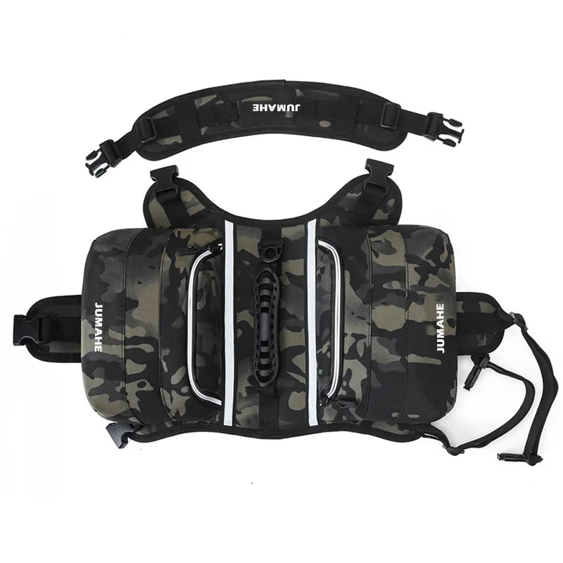 Double Snack Bag Medium Large Tactical Bag Waterproof Reflective