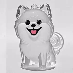 Transparent Pendant Hair Storage Hanging Ornament Pet Memorial