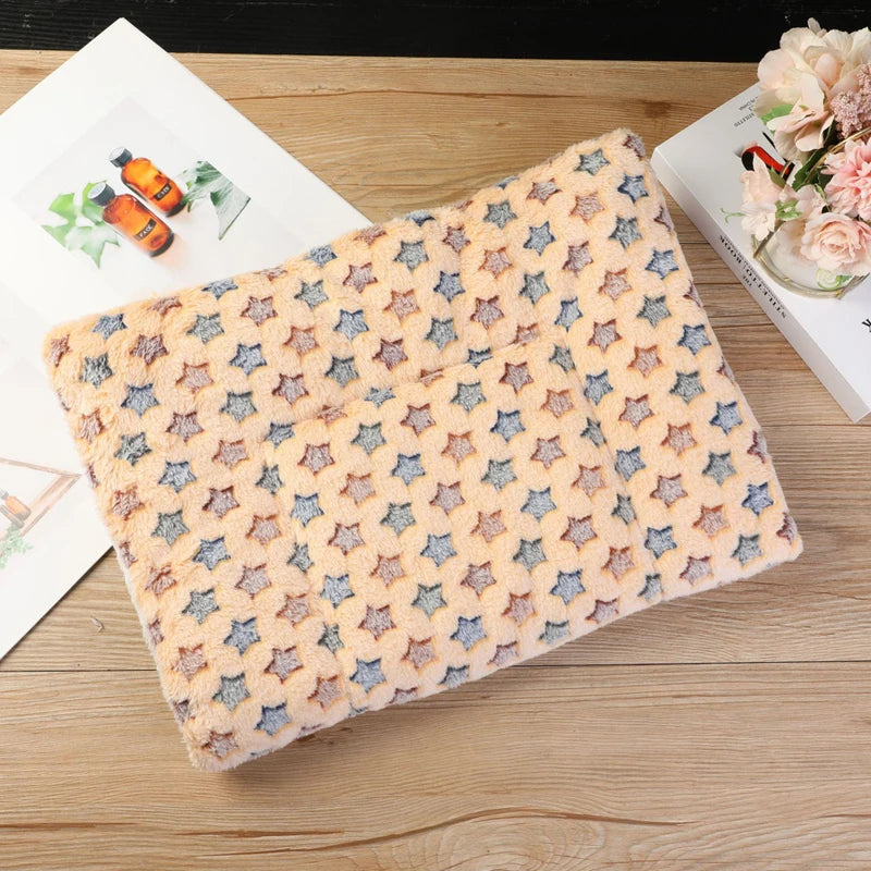 Cute Small Mat Double-sided Blanket