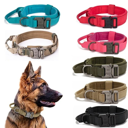 Durable  Military Tactical Collar Adjustable Leash Set