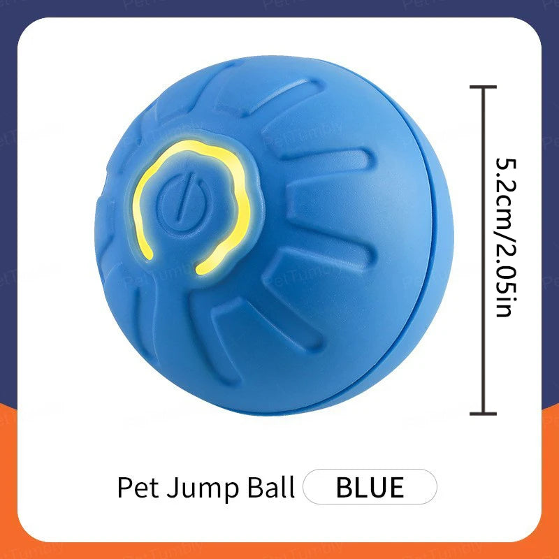 Smart Toy Electronic Interactive Moving USB Automatic Bouncing ball for Puppy, Cat