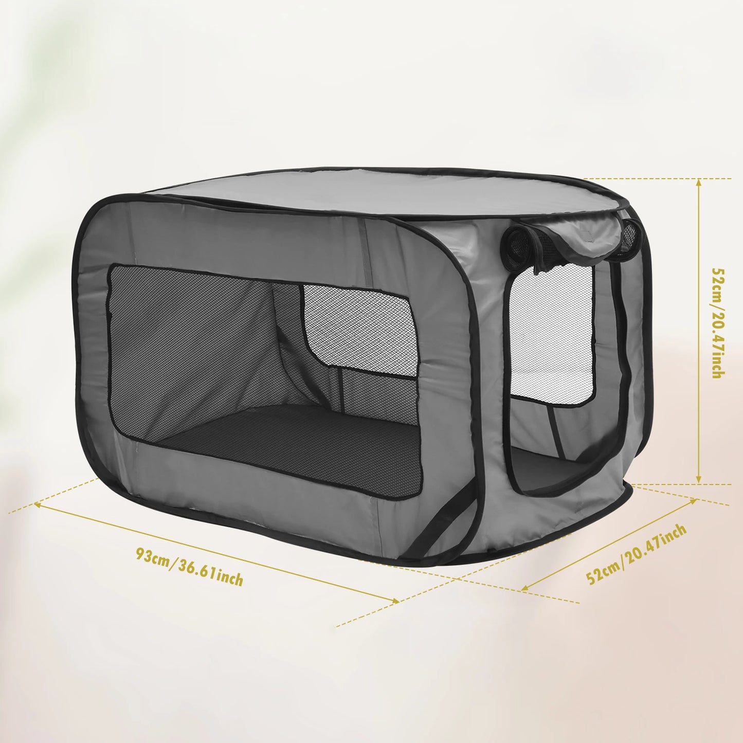 Large Foldable Carrier, Travel Crate/ Kennel