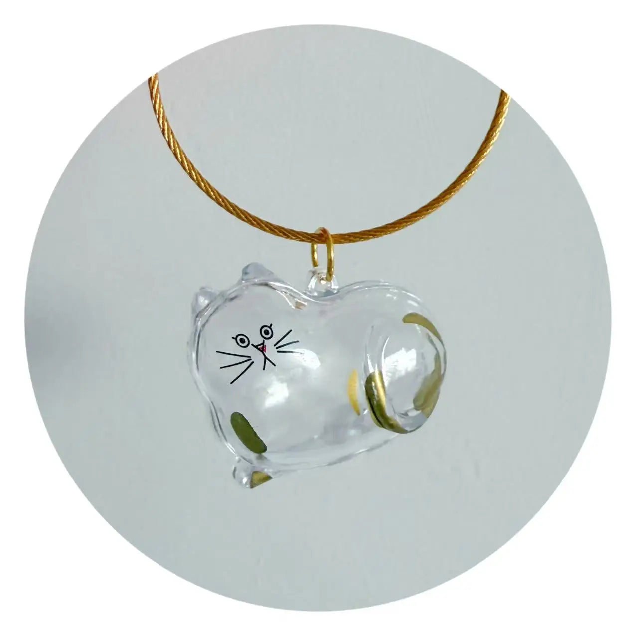 Transparent Pendant Hair Storage Hanging Ornament Pet Memorial