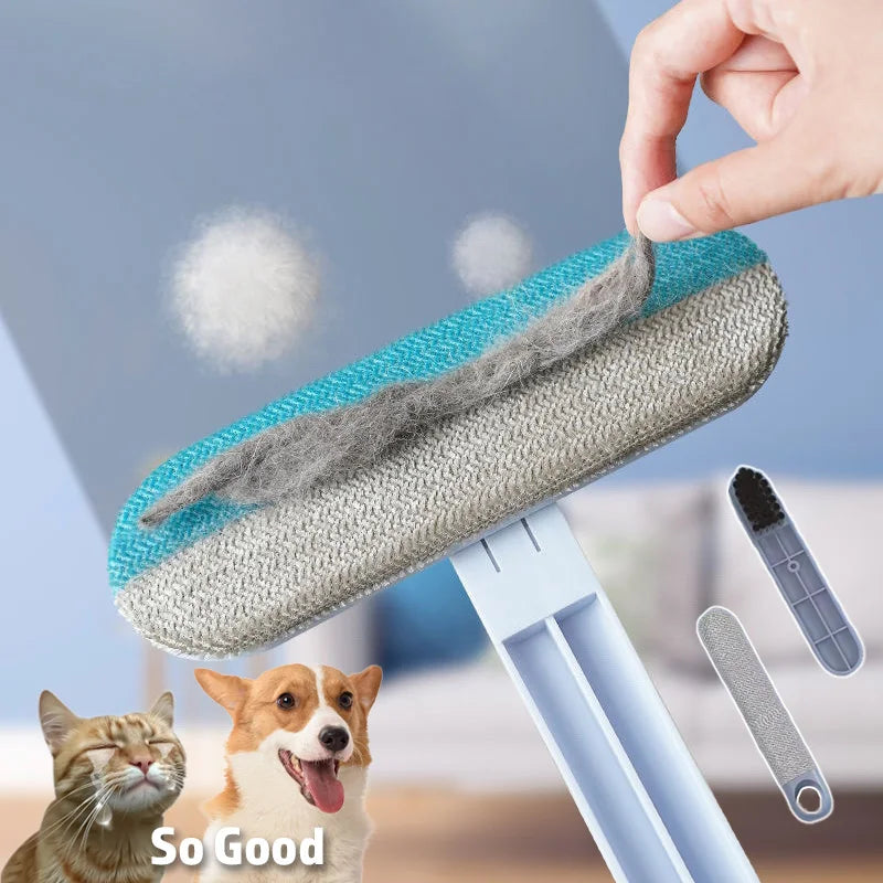 Multi-function Lint Cleaner Pet Cat Hair Remover Brush, Washable