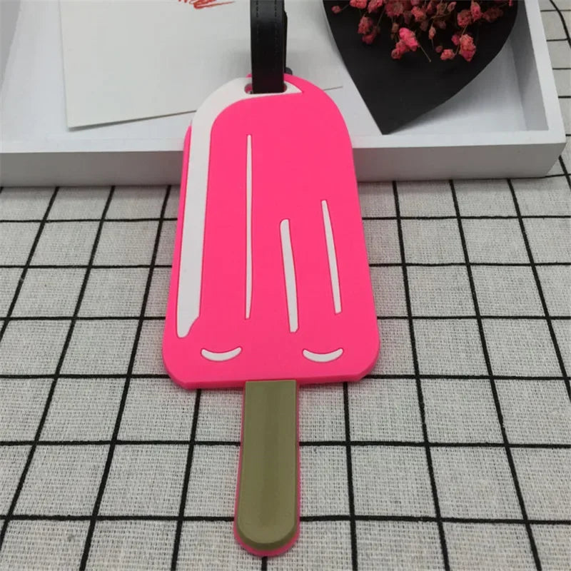 Luggage Tag Animal Cartoon Suitcase ID Address Holder