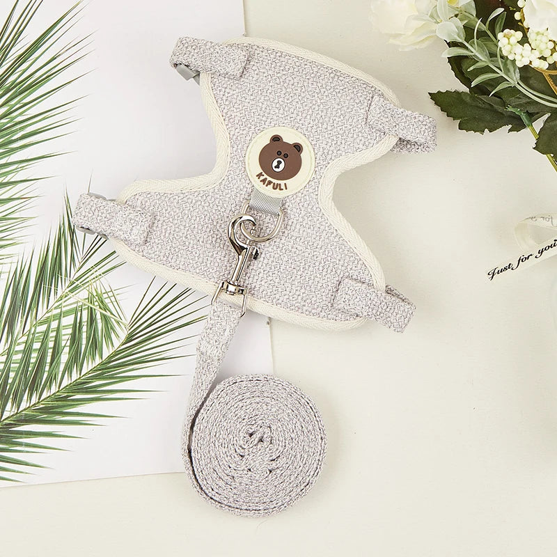 Newest Cute Rabbit Harness and Leash for walking