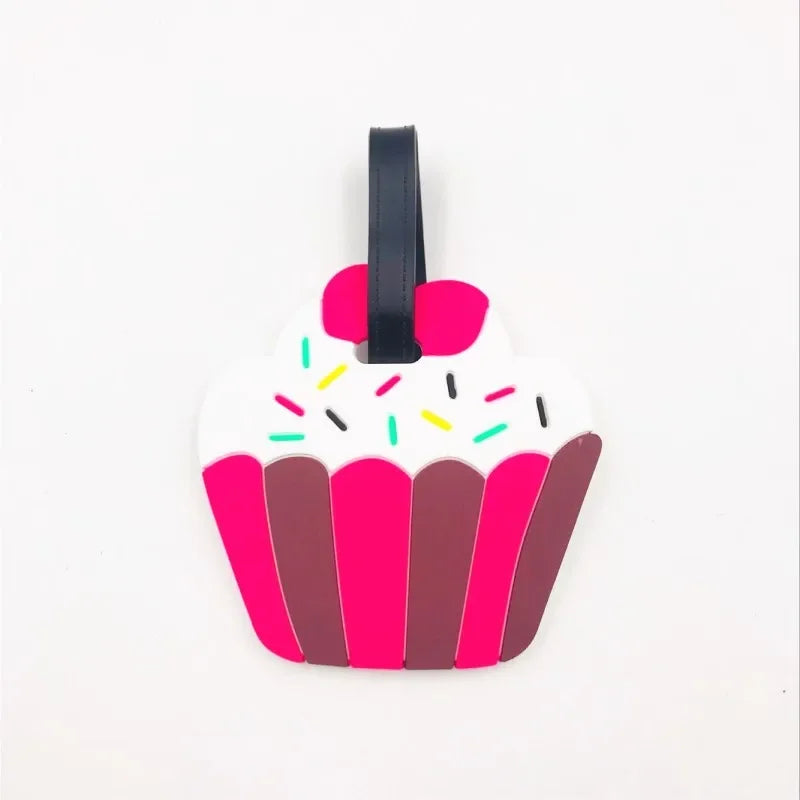 Luggage Tag Animal Cartoon Suitcase ID Address Holder