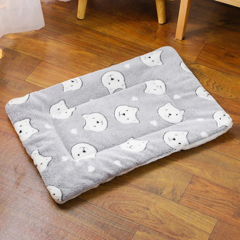 Cute Small Mat Double-sided Blanket