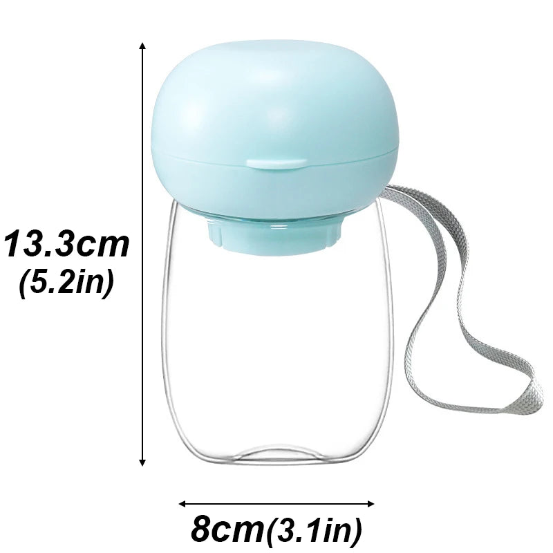 Portable Water Bottle, Or Feeding Bowl  For Hiking/ Traveling.