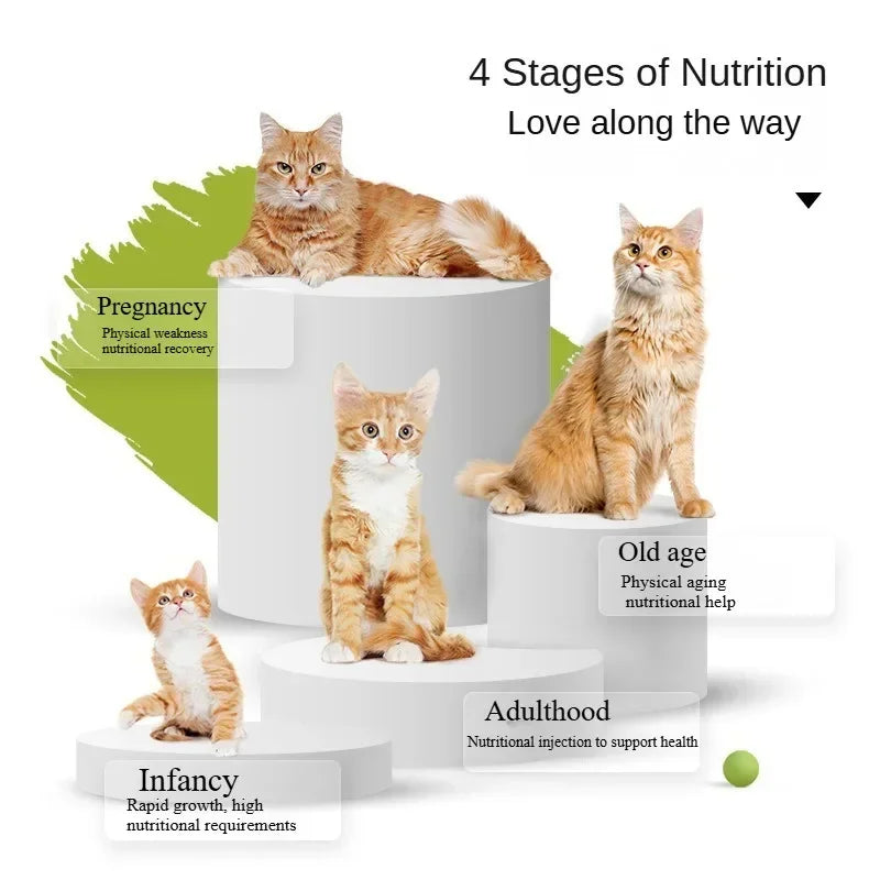 Pet health products and vitamins. Pet formula Milk.