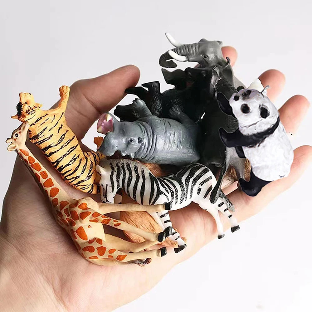 Realistic Toy Safari Animal Mini Farm for Kids Preschool Educational  Gift.