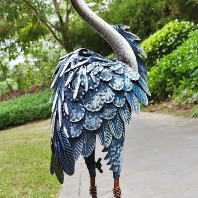 Sculptures: Large Art Metal Ornaments for Home, Garden, Living Rooms