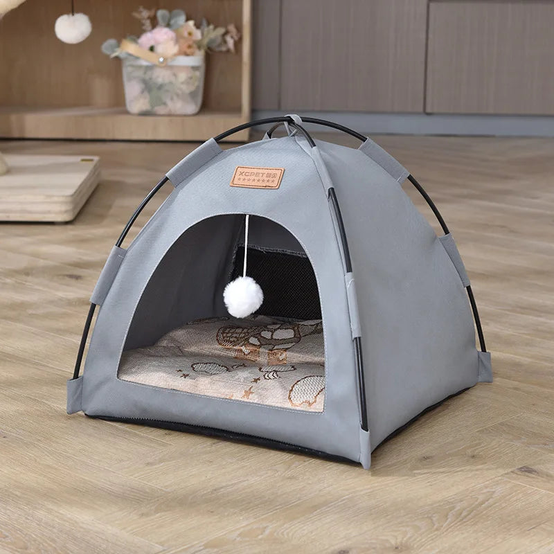 Tent Semi Closed Foldable Outdoor Breathable  Decoration Supplies