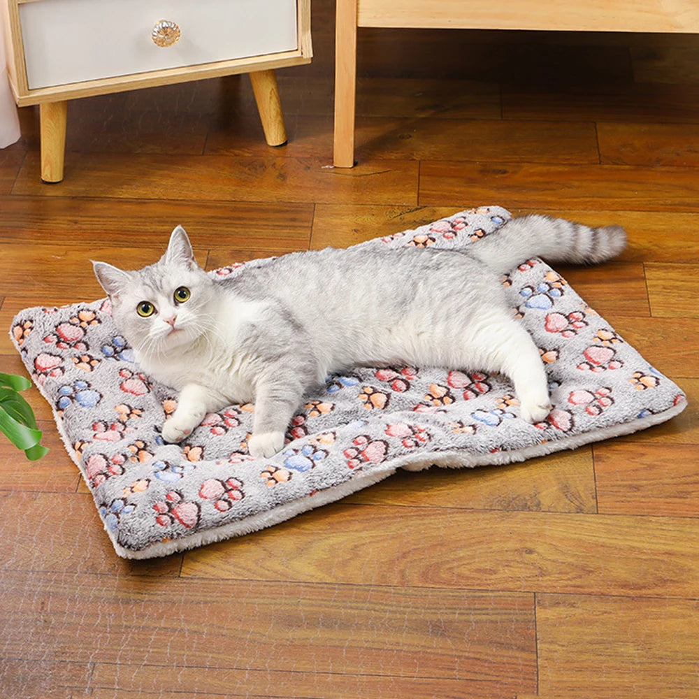 Cute Small Mat Double-sided Blanket
