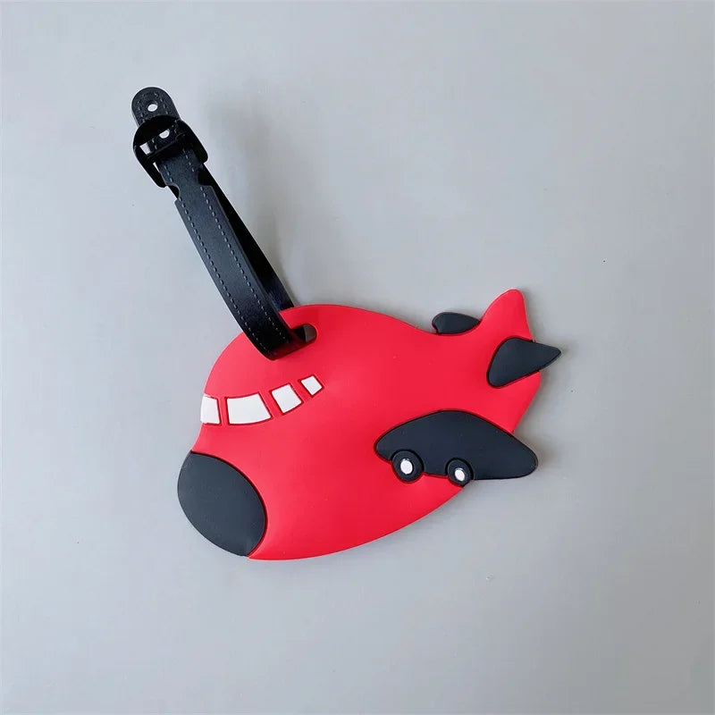 Luggage Tag Animal Cartoon Suitcase ID Address Holder