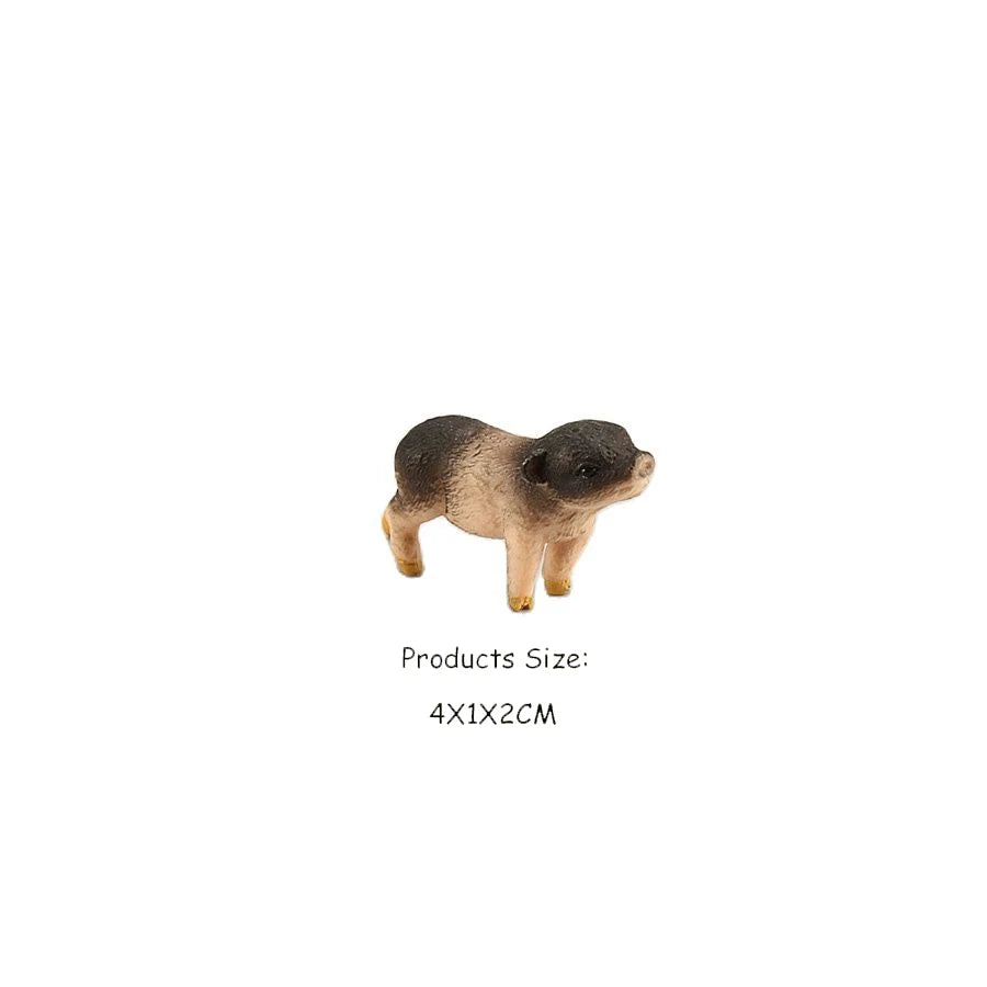 Toy Animals Figures Pig Sows Piglets Wild Boar Warthog Models Farm Animal figurines Action Figure Kids Gifts Children Toys Games