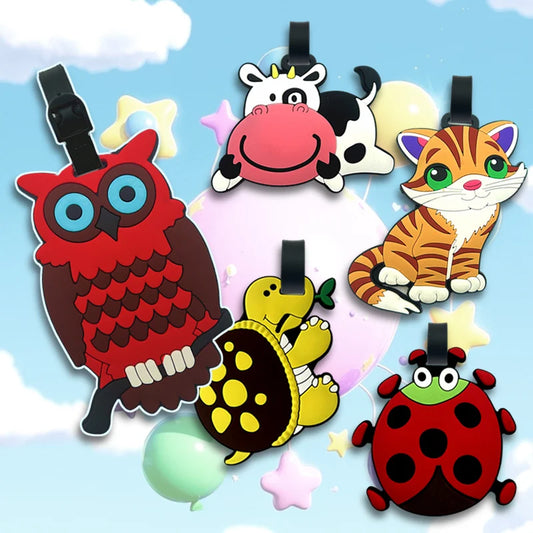 1/7PC portable travel accessories luggage travel tags