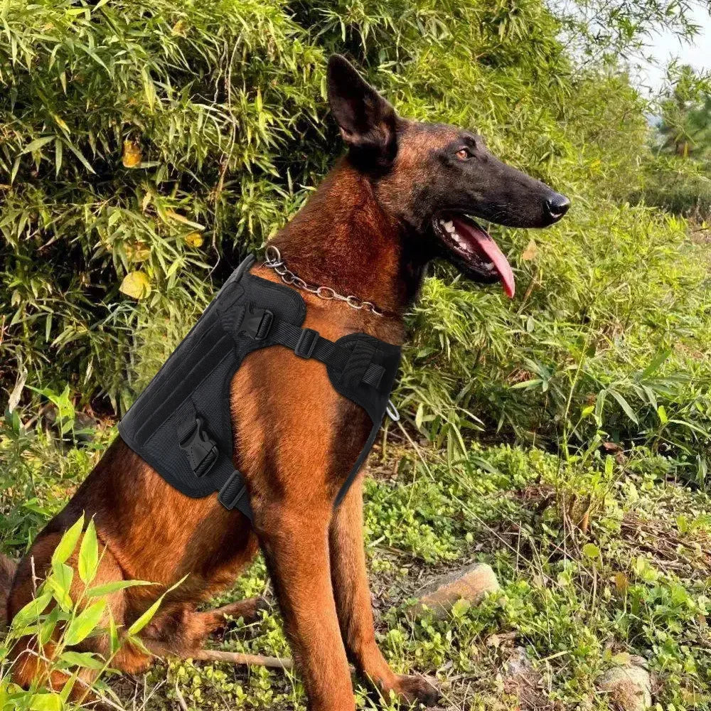 Medium, large tactical nylon water-repellent training harness explosion-proof