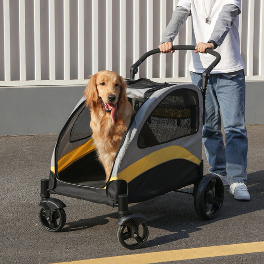 Portable Stroller, Foldable, Travel Carriage for Outside Play