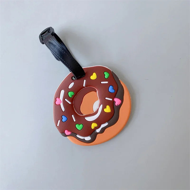 Luggage Tag Animal Cartoon Suitcase ID Address Holder