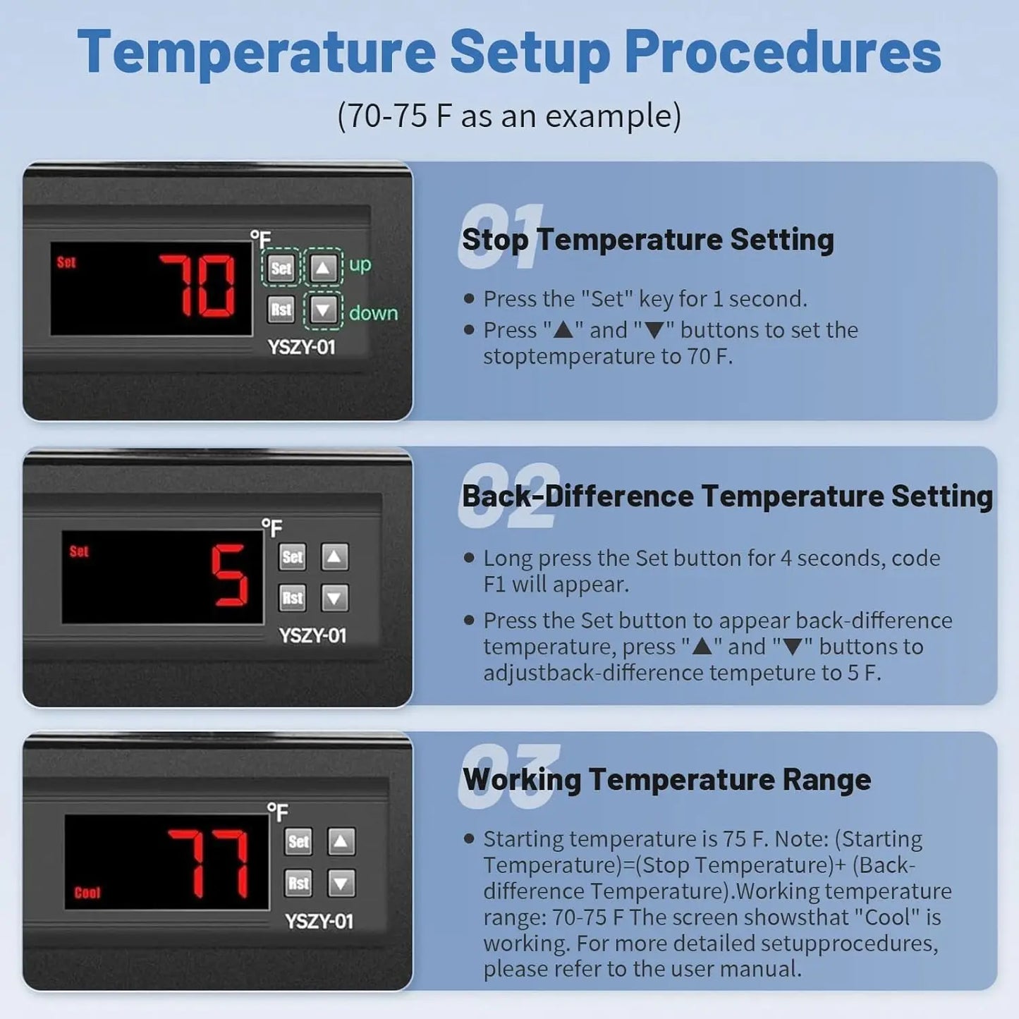 79 Gallon 1/3HP Aquarium Chiller - Energy Efficient, Axolotl, Freshwater & Saltwater