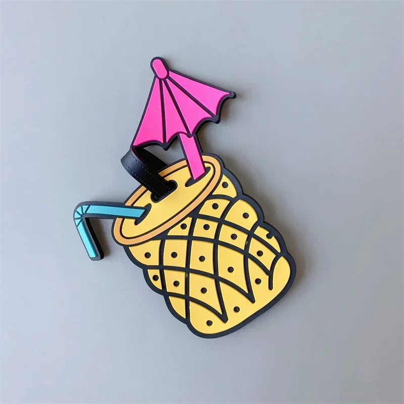 Luggage Tag Animal Cartoon Suitcase ID Address Holder