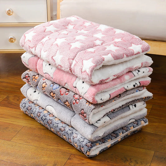 Cute Small Mat Double-sided Blanket