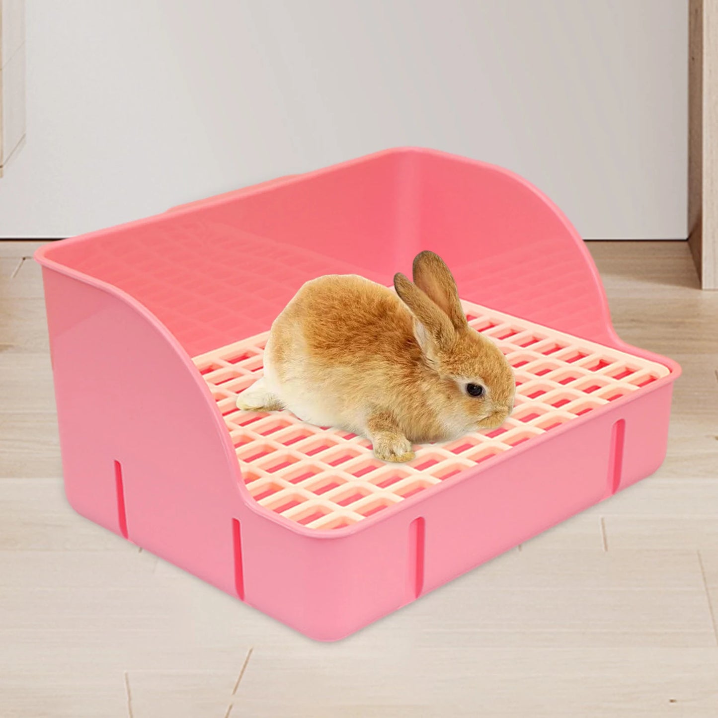 Rabbit Litter Box Trainer for Small Animals Chinchillas, Rats.