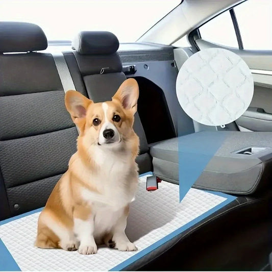 "Puppy Pee Pads 23.6"x23.6"-50/100/200/300/400PCS | Super Absorbent & Leak-Proof