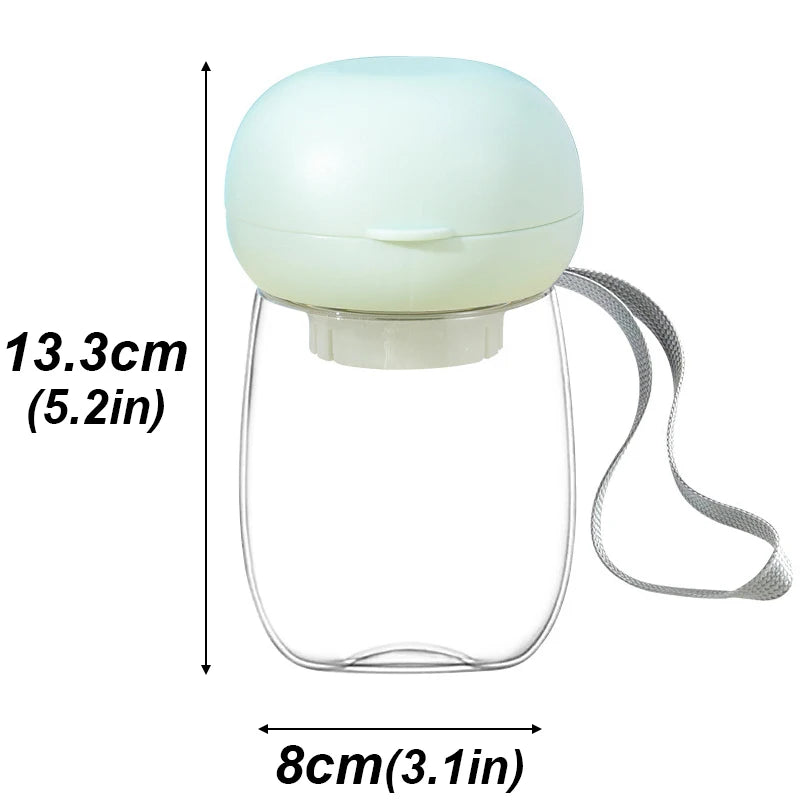 Portable Water Bottle, Or Feeding Bowl  For Hiking/ Traveling.