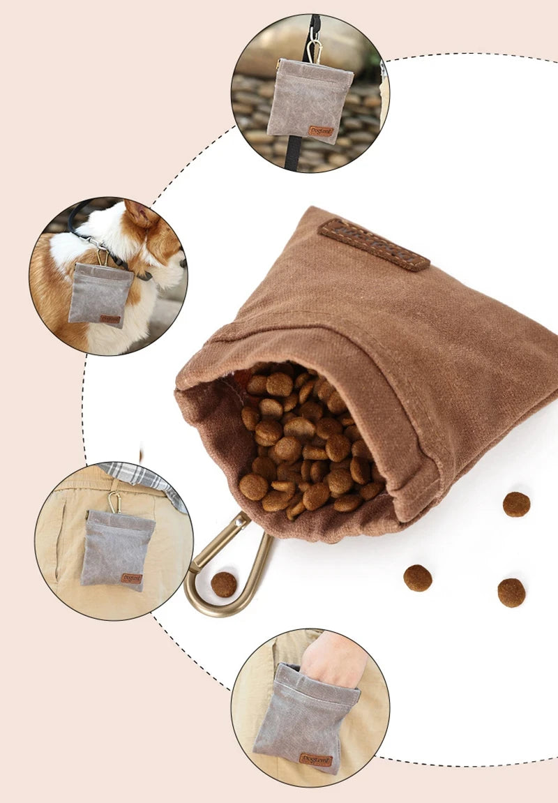 Dog Training Snack Bag Treat Pouch Accessories